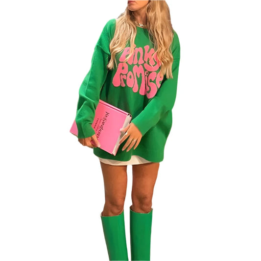 Pinky Promise Pullover Sweater