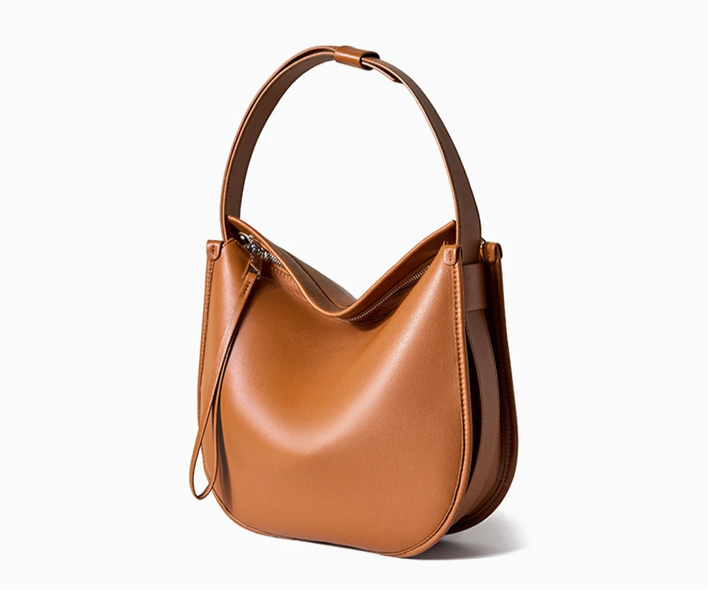 Ellie Hobo Bag - Soft Genuine Leather