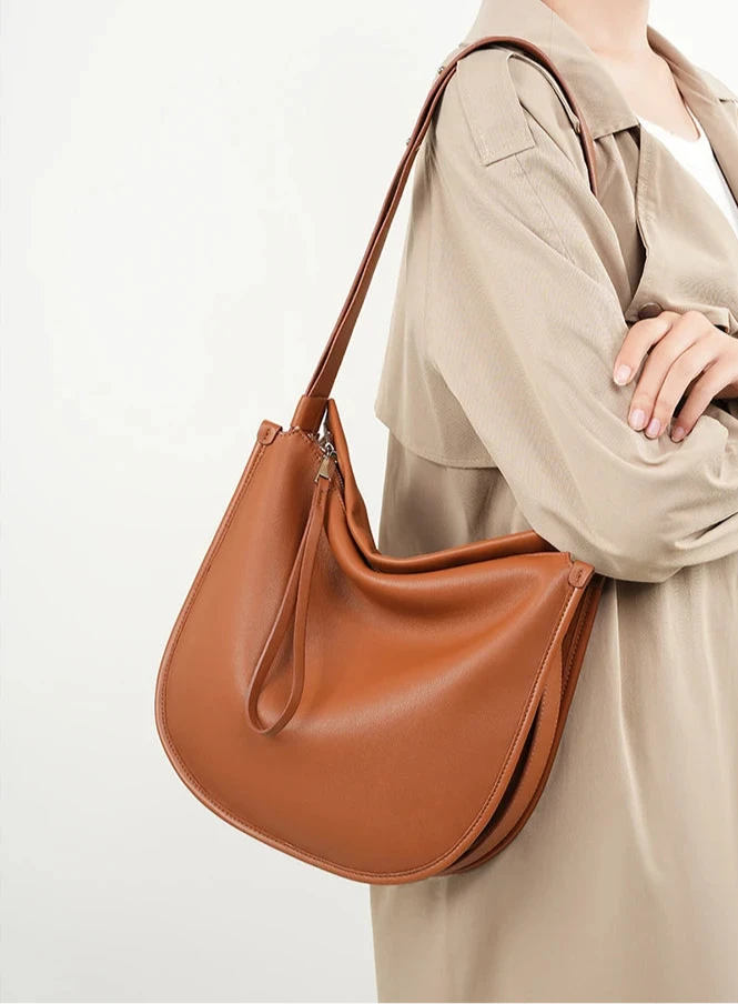 Ellie Hobo Bag - Soft Genuine Leather