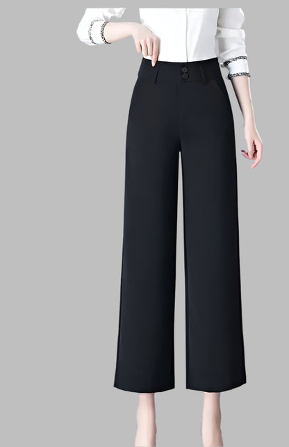 Straight Leg Ankle Length Trousers