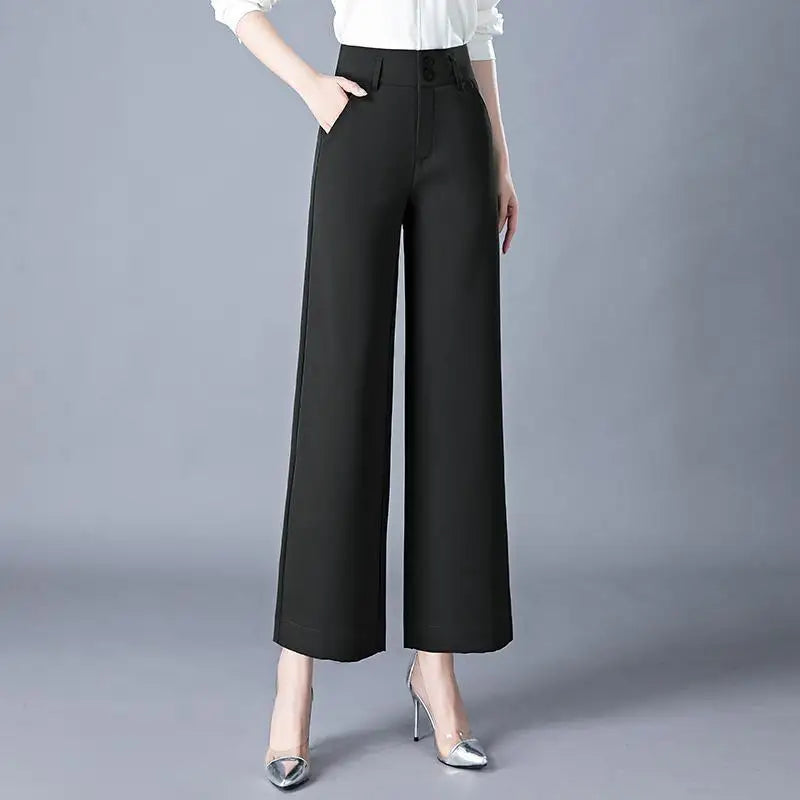 Straight Leg Ankle Length Trousers