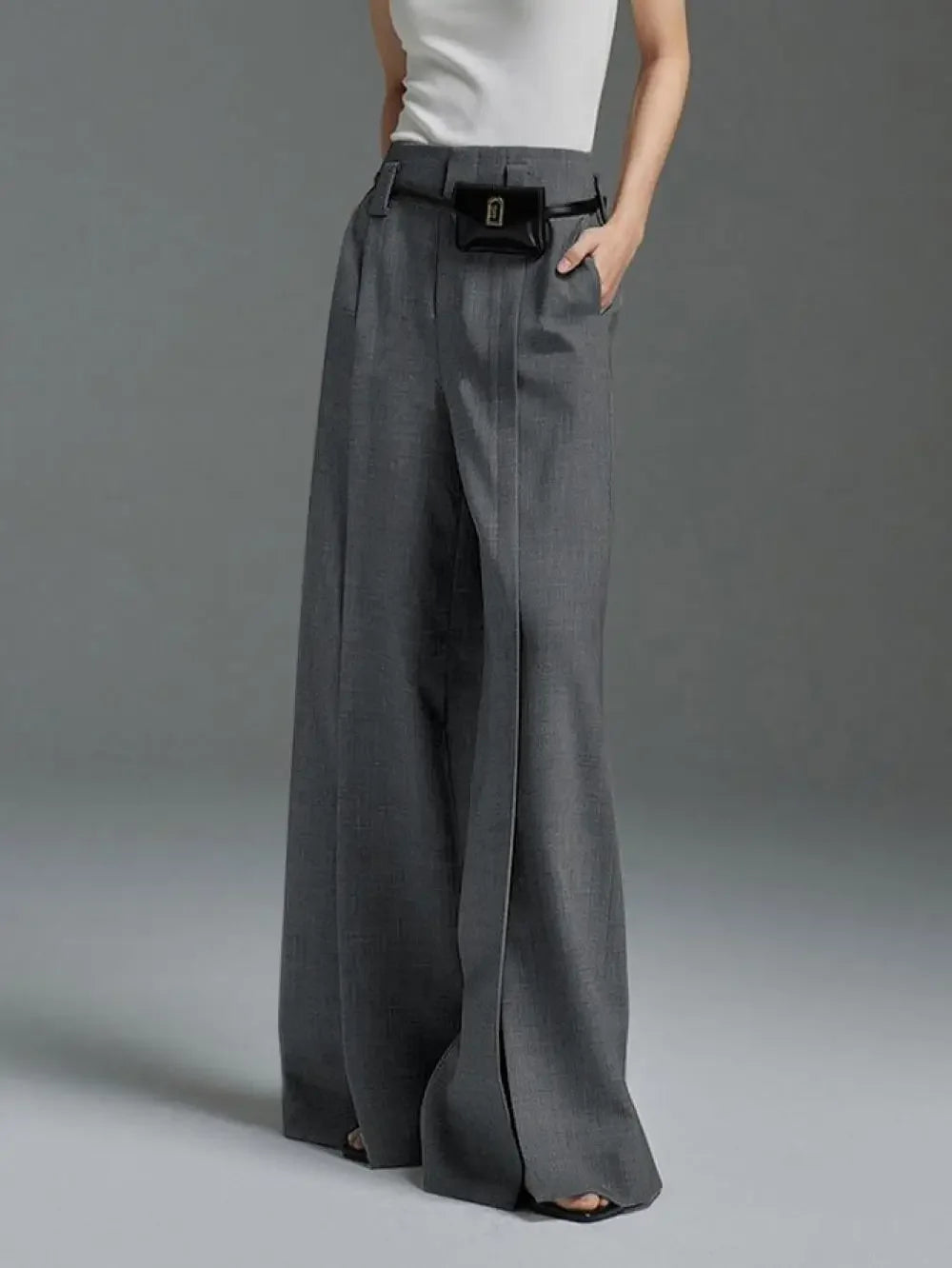 Split-Front Trousers