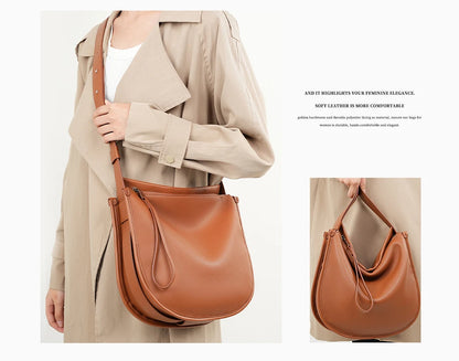 Ellie Hobo Bag - Soft Genuine Leather