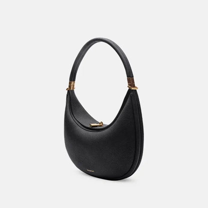 Crescent Shoulder Bag - Lightweight Leather