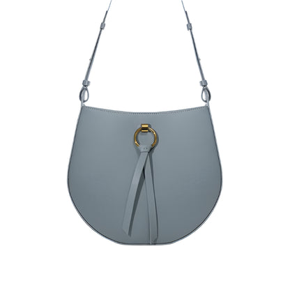 Crossbody Saddle Bag - Genuine Leather