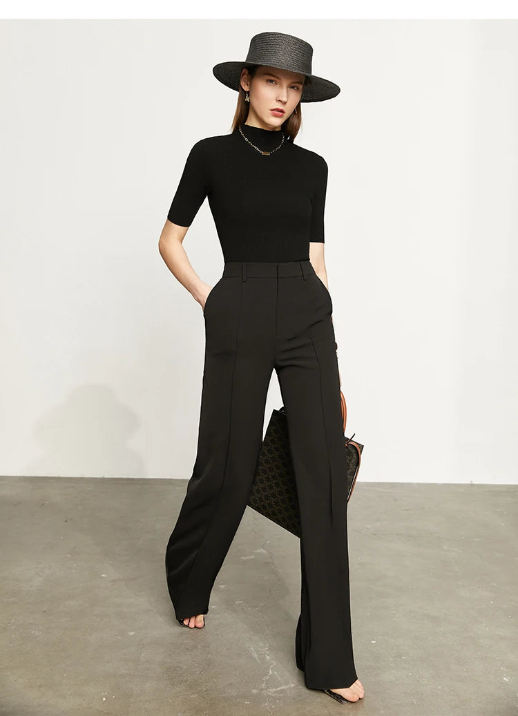 Wide Leg Pants High Waist Pants