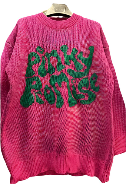 Pinky Promise Pullover Sweater