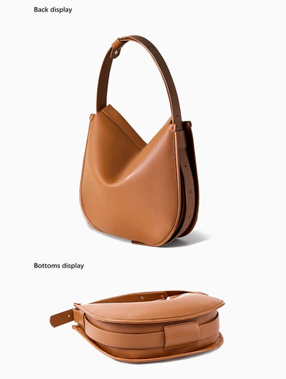 Ellie Hobo Bag - Soft Genuine Leather