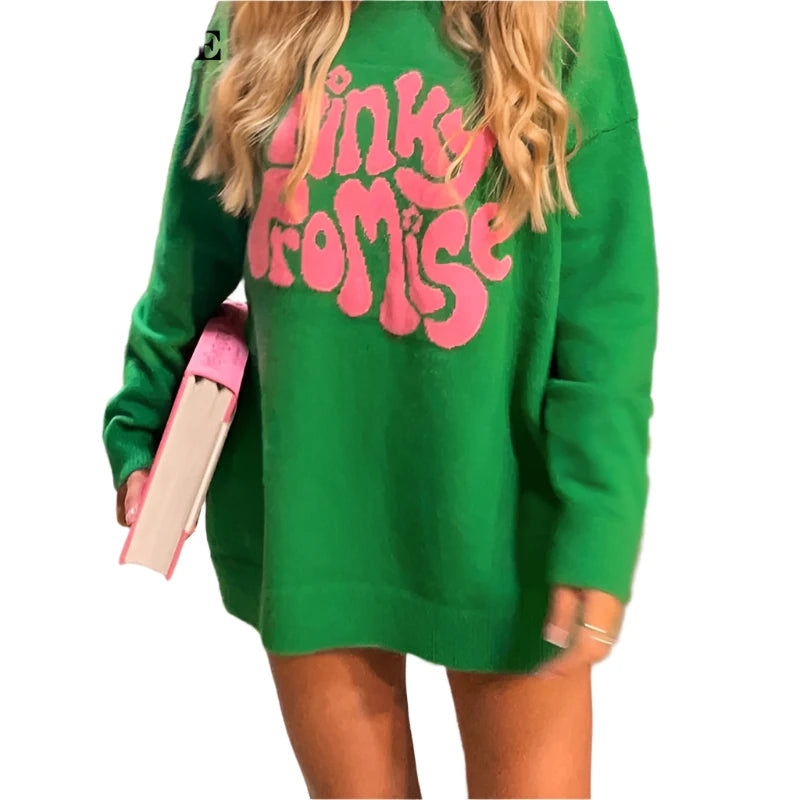 Pinky Promise Pullover Sweater